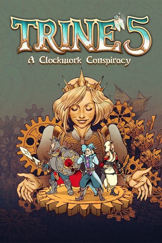 Trine 5: A Clockwork Conspiracy box art for Xbox Series X